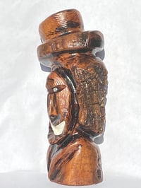 Image 2 of 1 OF 1 Wood Carving: Cadilac Jack