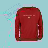 Image 1 of Felpa Girocollo Unisex - Rari nantes in gurgite vasto (EBZ007)