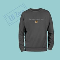 Image 4 of Felpa Girocollo Unisex - Rari nantes in gurgite vasto (EBZ007)