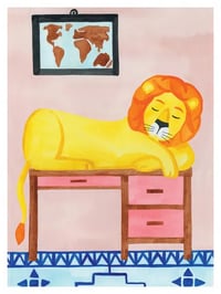 Image 2 of Sleeping Lion - SALE
