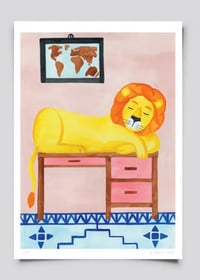 Image 1 of Sleeping Lion - SALE