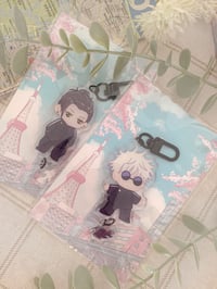 Image 4 of ⊹ Gojo and Geto Keychains ⊹  