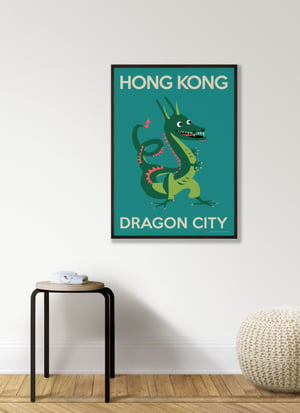 Image of HK Dragon Poster