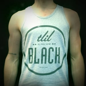 Image of "TLIL Is The New Black" Grey Tanktop