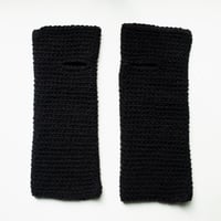 Image 2 of Wrist Worms, Acrylic, Black