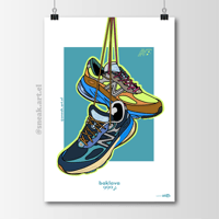 Image 1 of Sneaker Poster New Balance 990 V6 MiUSA x Action Bronson “Baklava”