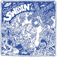 Image of Greeting From Sweden "compilation" LP 