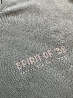 Image of Spirit of ‘58 Ers.2010  Ladies  Oversized Sweatshirt Ocean Blue 