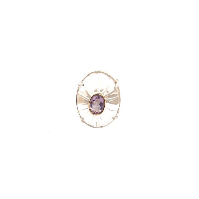 ARCHIVE DONNA BAGUE CRISTAL AMETHYSTE -70% 