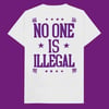 No One Is Illegal T-shirt