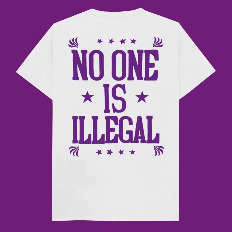No One Is Illegal T-shirt