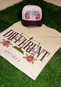 Image 2 of FALL COLLECTION "DIFFERENT" ⚖️ T-SHIRT & TRUCKER HAT SET 