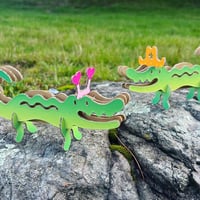 Image 2 of Build-A-Croc Statue Kit