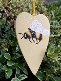 Image 2 of Ceramic bee heart