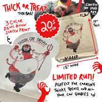 Image 1 of THICK OR TREAT TOTE