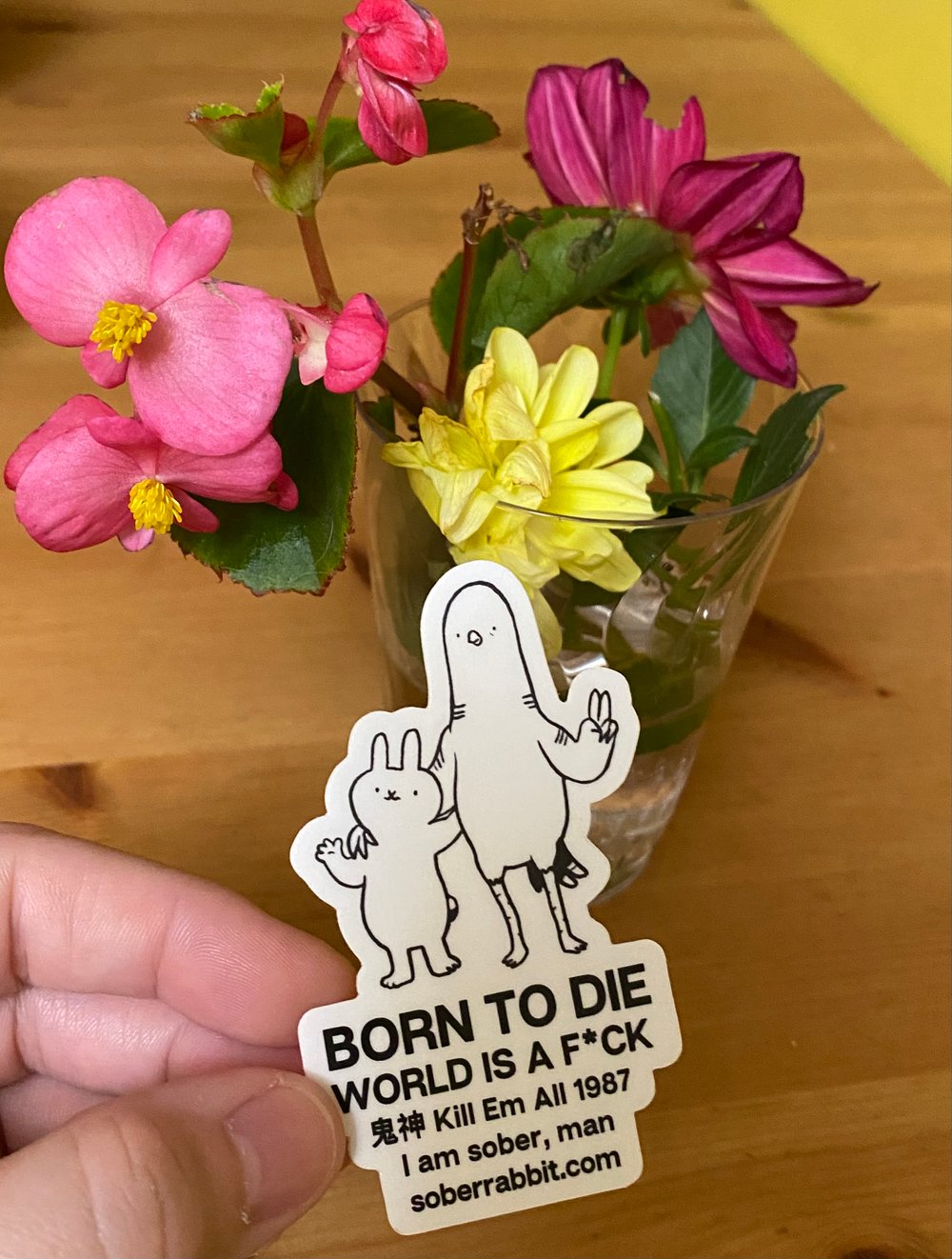 Born to Die Sticker