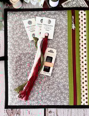 Image of Jamie Stitch Case 2/Holly’s Tree Farm/Iron Binding