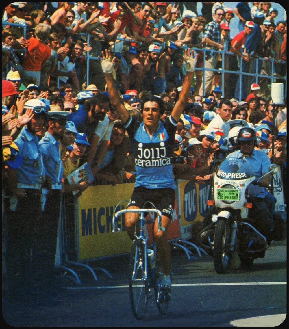 Pierino Gavazzi - 1976 - Jollj Ceramica Decor - Tour de France edition 