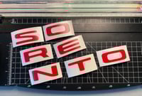Image 1 of 2021+ Kia Sorento Tailgate Lettering