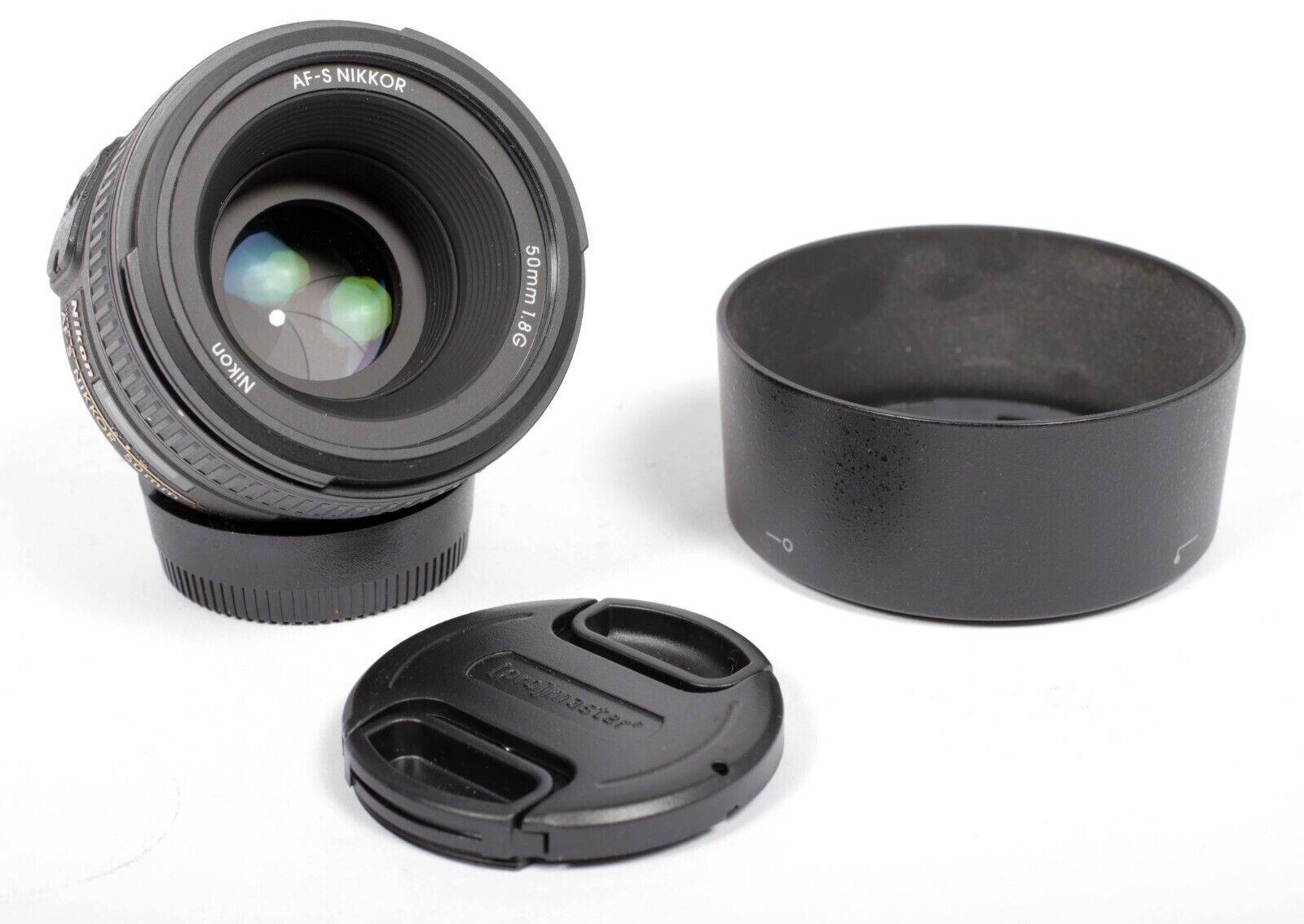 Nikon NIKKOR AF-S 50mm F1.8G lens +HB-47 shade #8713 | CatLABS