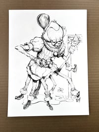 Image of Inktober 2023 PENNYWISE Drawing