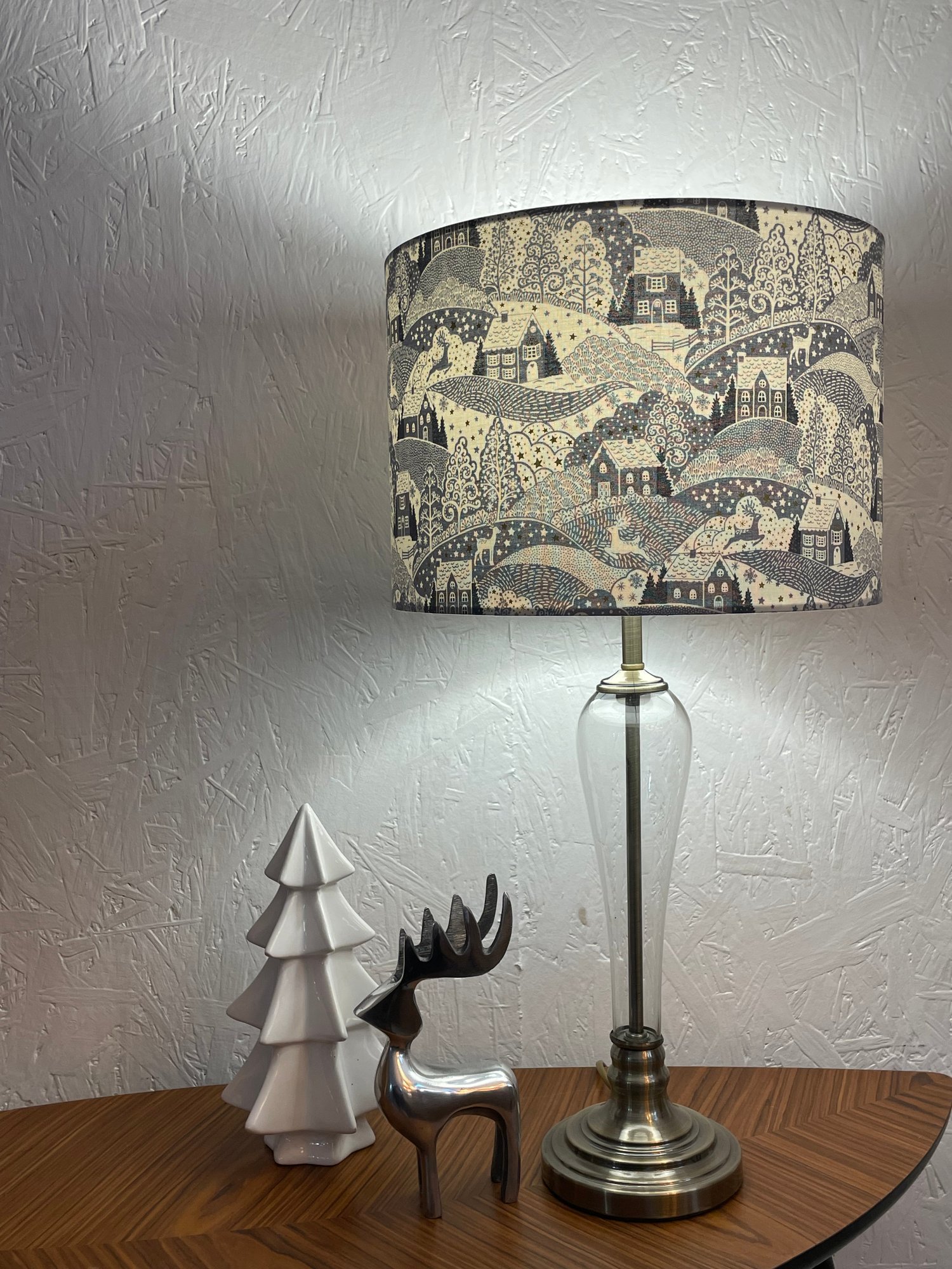 Image of Scandi Scenic Grey Shade 30cm