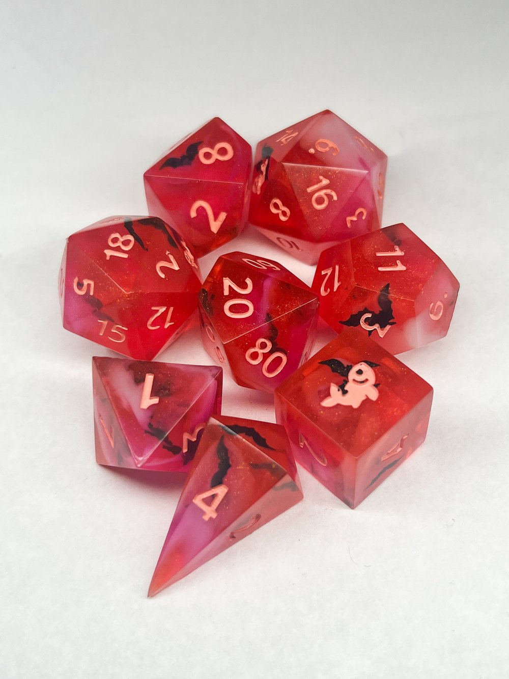 Vampire Bride | 8 Piece Dice Set