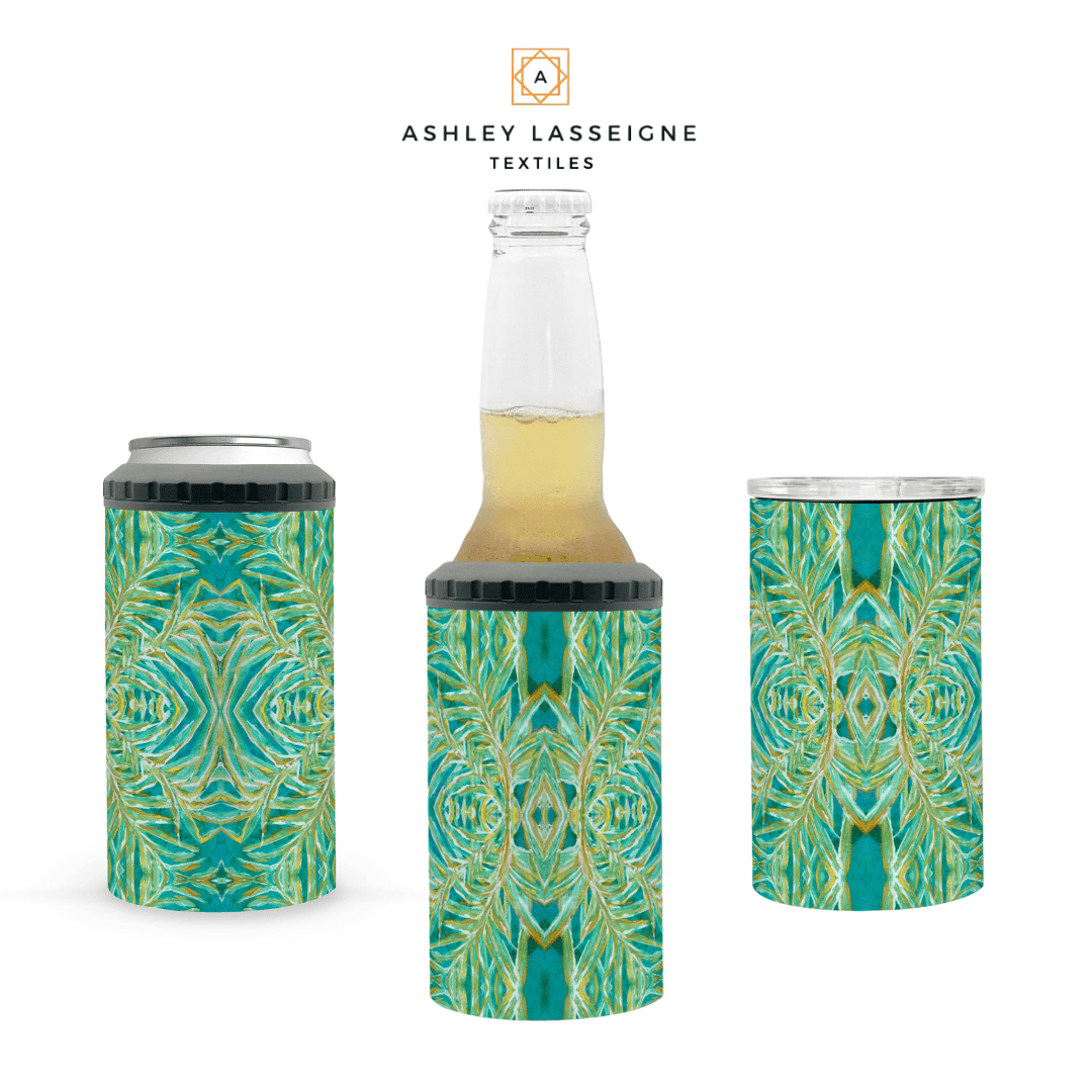 Image of 4 in 1 Tumbler Palm Teal