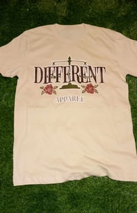 Image 1 of DIFFERENT ⚖️ T-SHIRTS  TAN & BROWN
