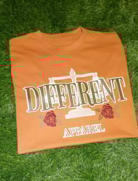 Image 3 of DIFFERENT ⚖️ T-SHIRTS  GREEN & ORANGE
