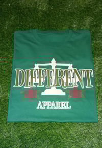 Image 1 of DIFFERENT ⚖️ T-SHIRTS  GREEN & ORANGE