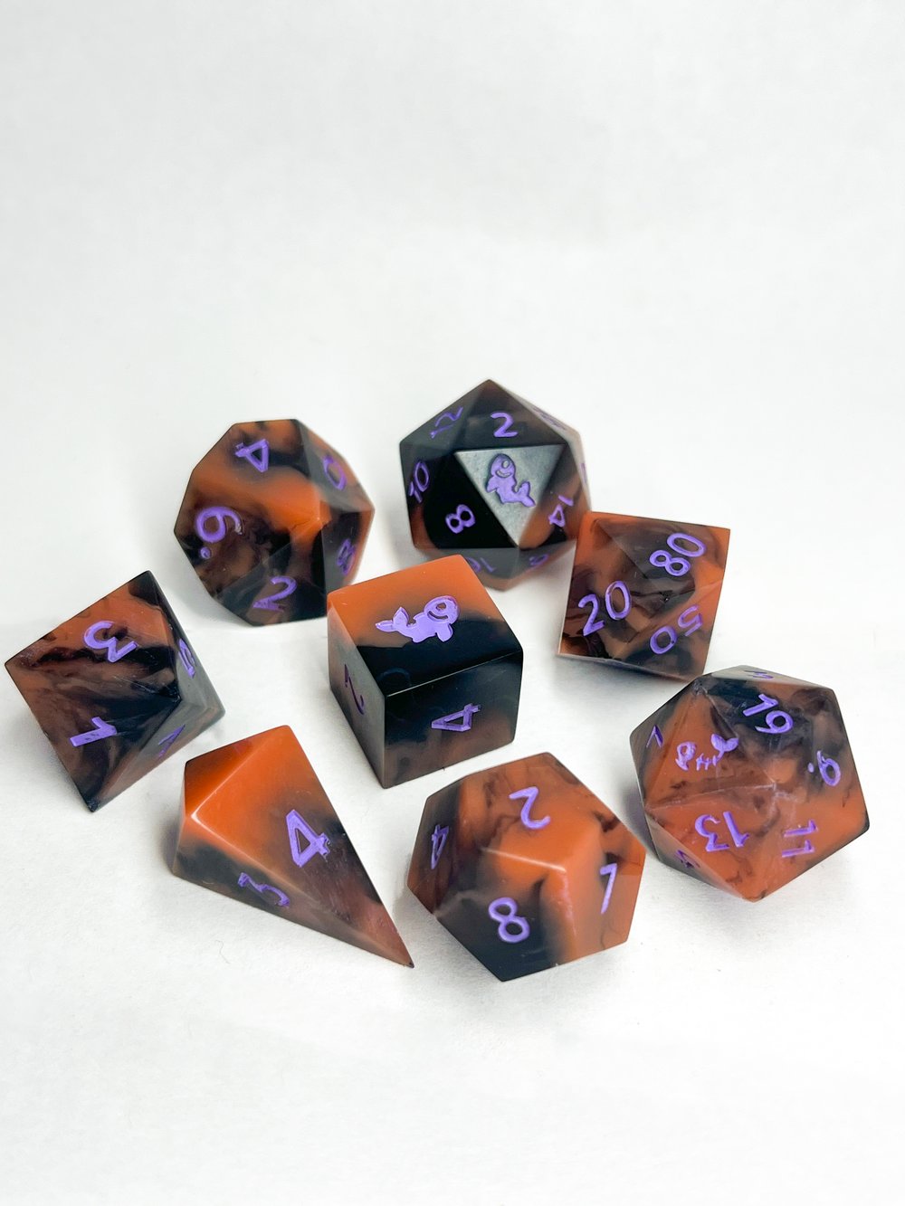 Trick-or-Treat | 8 Piece Dice Set