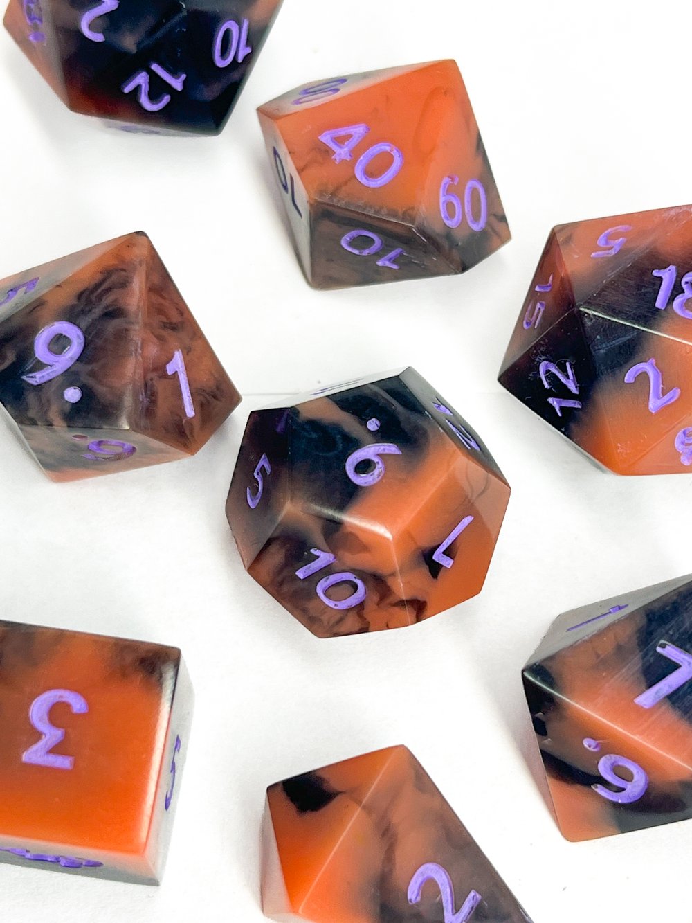 Trick-or-Treat | 8 Piece Dice Set