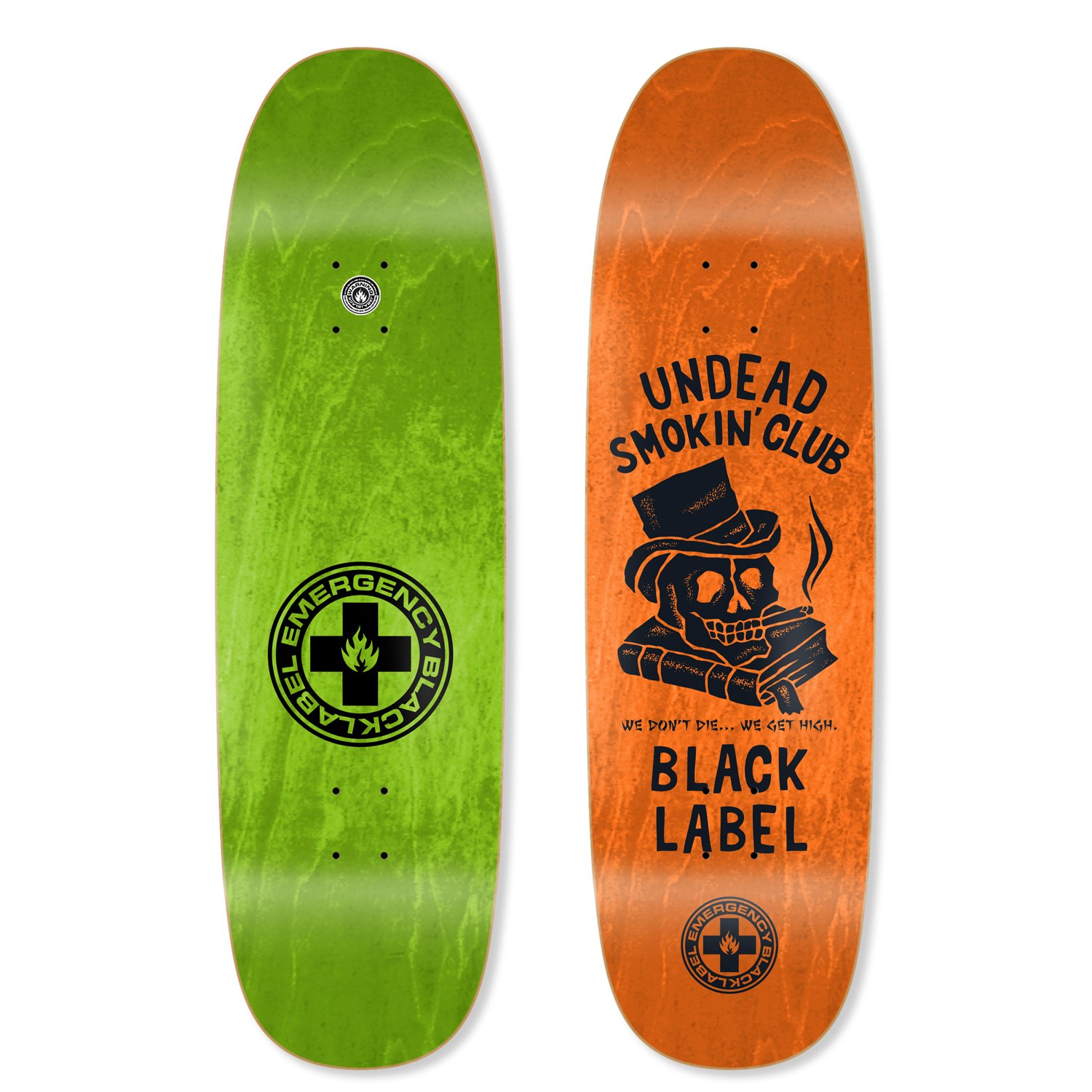 cigarette skateboard UNDEAD SMOKIN' CLUB cigarette skateboard UNDEAD SMOKIN' CLUB