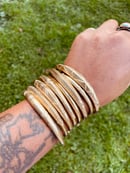 Image 1 of WHOLESALE - Brass Bangles (30 pieces)