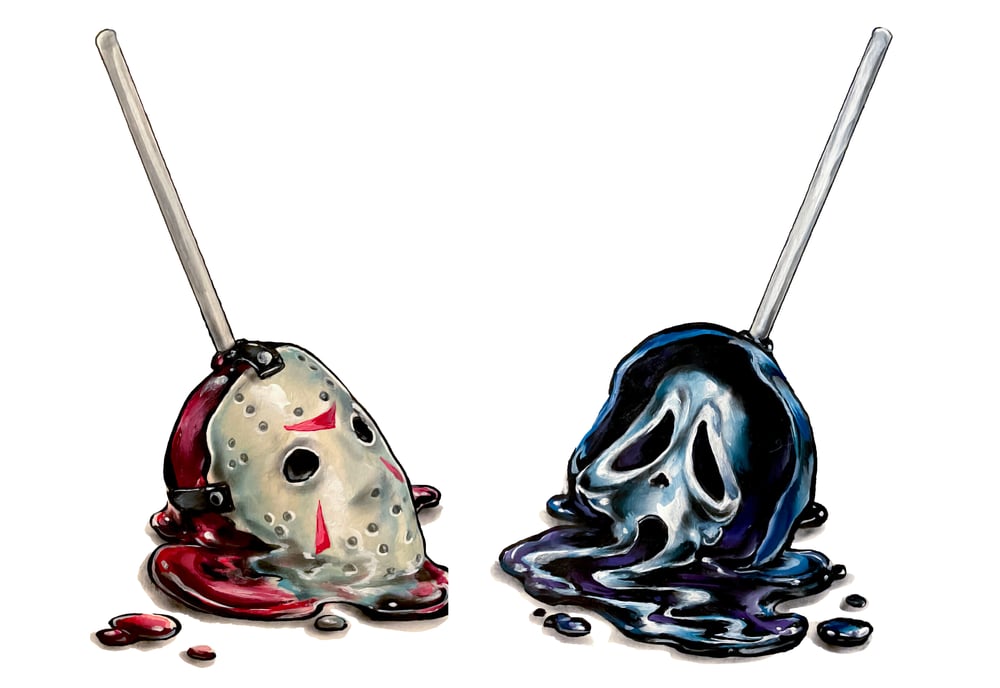 Image of "Horror Pops" Holographic Print Pack