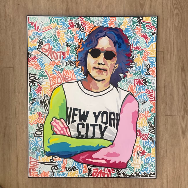 John Lennon 🙏🏼 24” x 36”