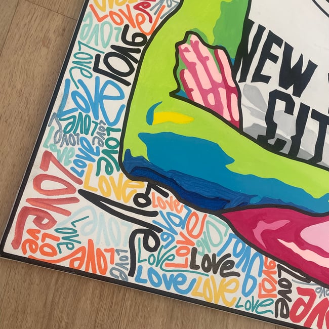 John Lennon 🙏🏼 24” x 36”