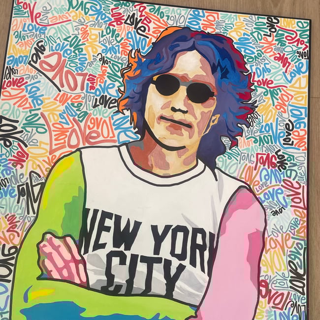 John Lennon 🙏🏼 24” x 36”
