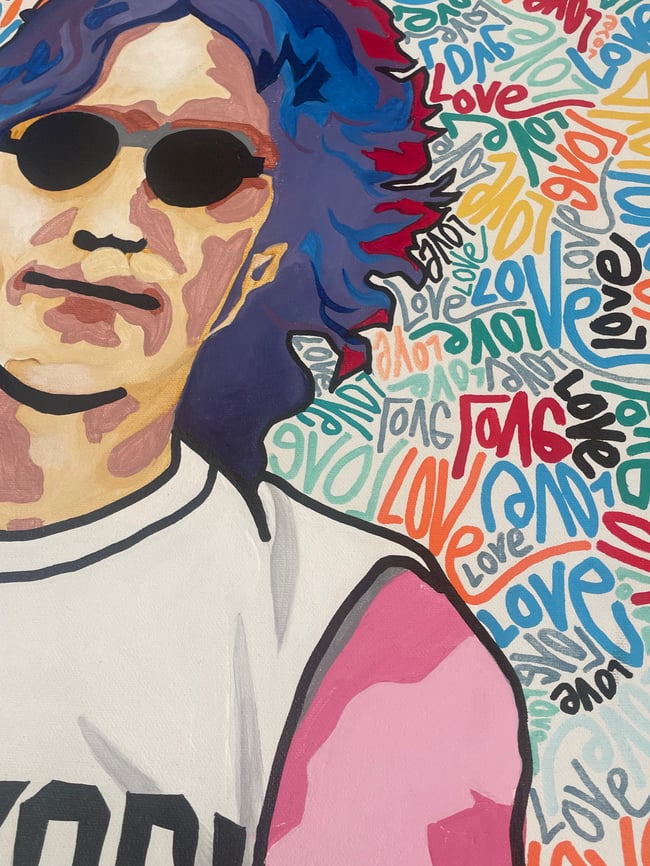 John Lennon 🙏🏼 24” x 36”