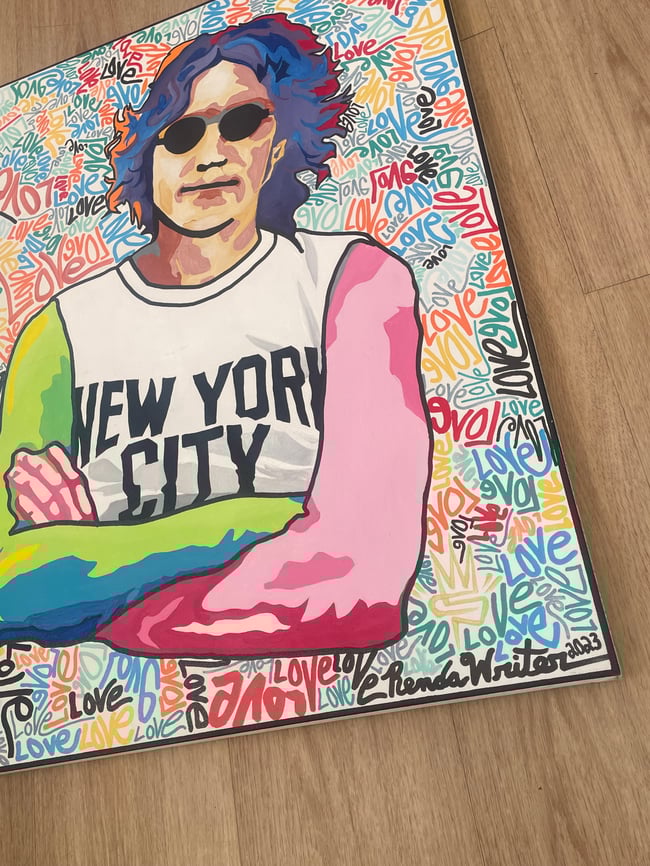 John Lennon 🙏🏼 24” x 36”