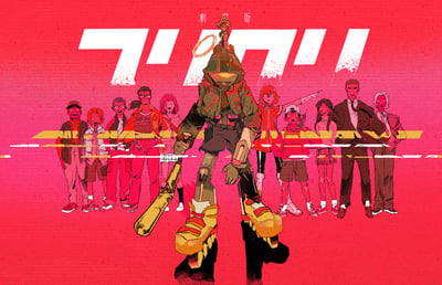 Image of flcl x paranoia agent 