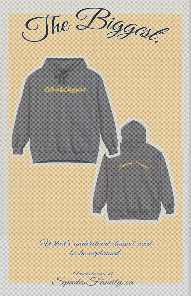 "The Biggest" Garment-Dyed Hoodie