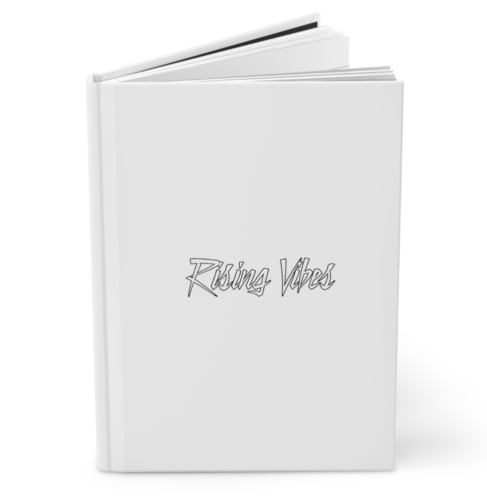 Rising Vibes Hardcover Journal
