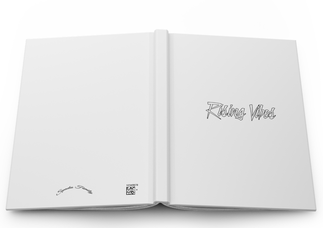Rising Vibes Hardcover Journal