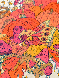 Image 3 of Pumpkin Fairy Riso Print