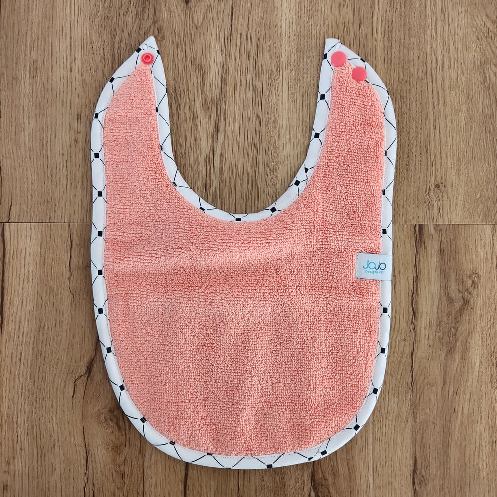 Image of Meal Bibs - Coral