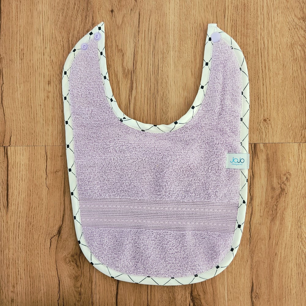 Image of Meal Bibs - Lavender 
