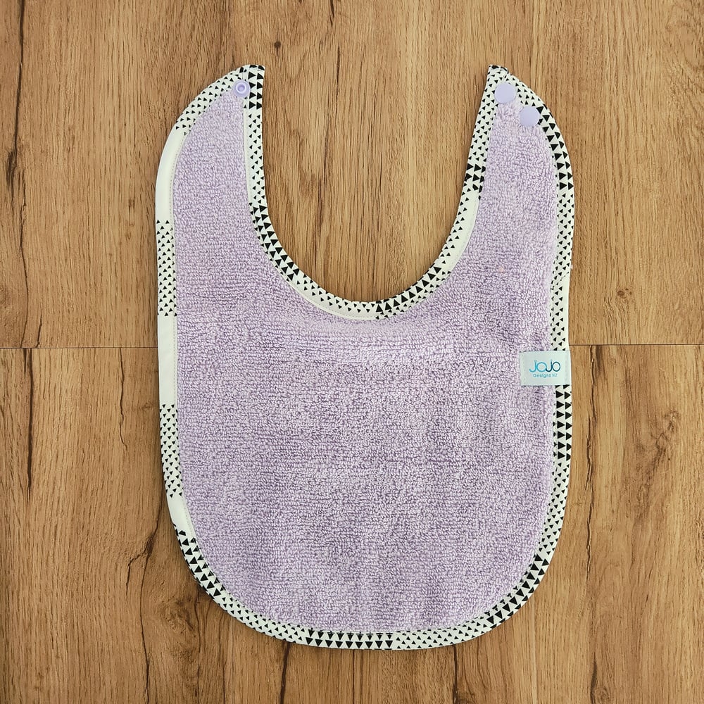 Image of Meal Bibs - Lavender 