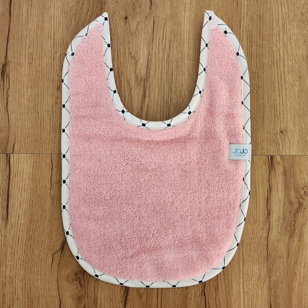 Image of Meal Bib - Baby Pink